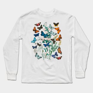 Butterflies Long Sleeve T-Shirt